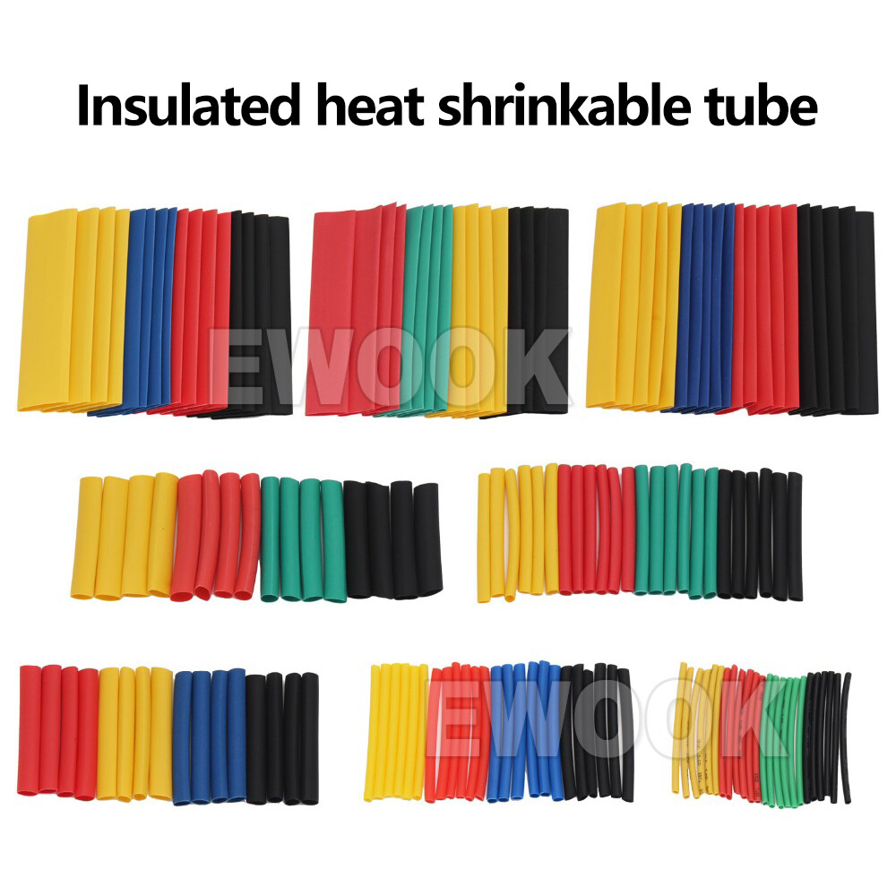 530Pcs Heat Shrink Tubing Assortment Tube Wire Cable Insulation