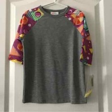 NWT LuLaRoe Disney Mickey Mouse Sloan Tee Shirt Boy Girls Unisex Size 4 NEW