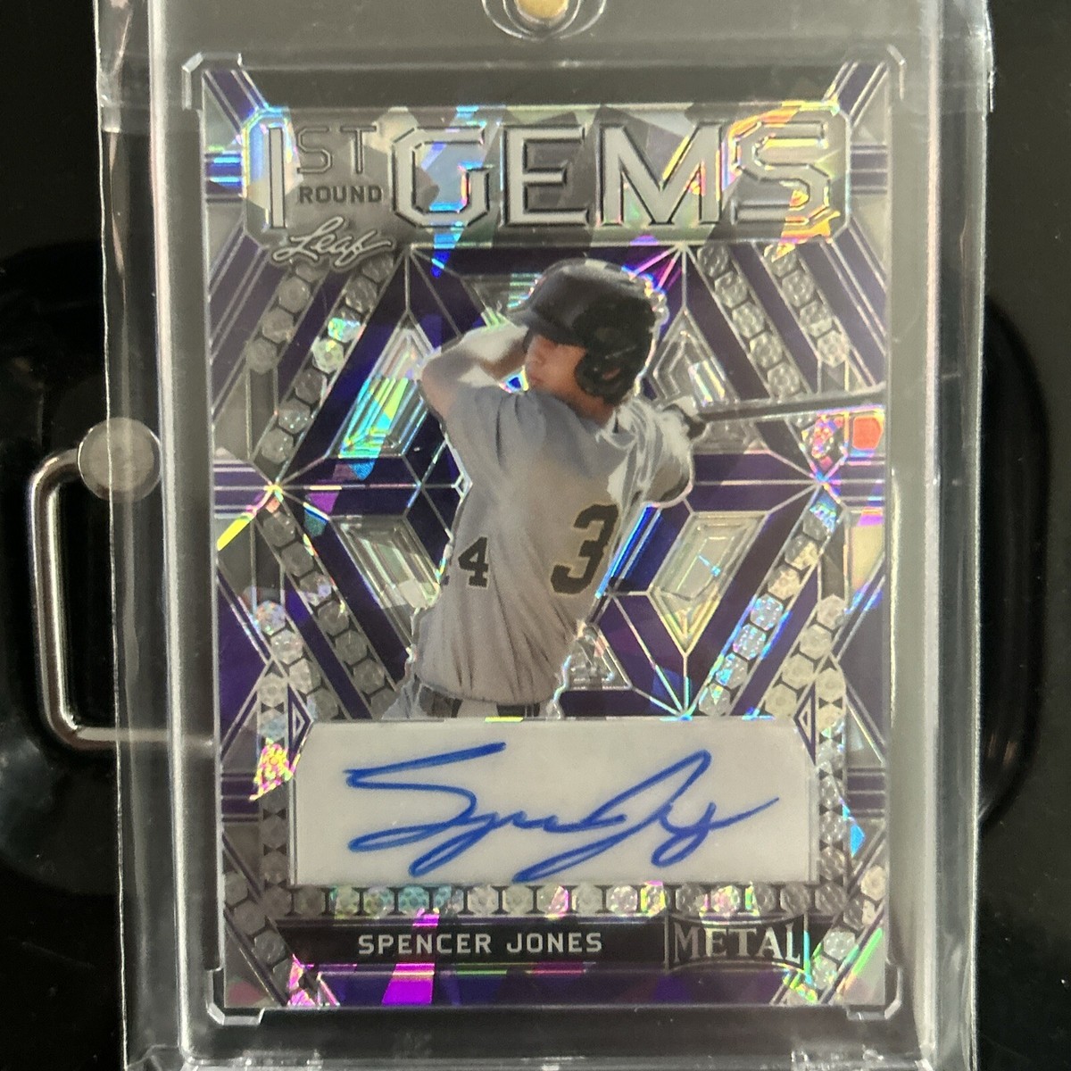 2022 Leaf Prised Rookie Card #3 Anthony Volpe – New York Yankees (Near Mint)