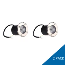 3W LED Underground Light inground Lamp Outdoor Garden Path Landscape 110V 120V