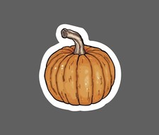 Pumpkin Sticker Fall Season Waterproof Food Garden Harvest Gift NEW