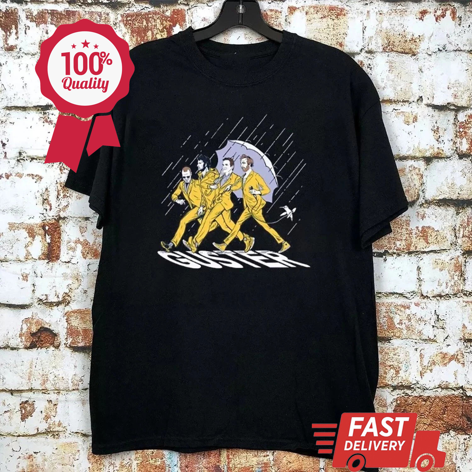 Guster Band Collection Gift For Fan Cotton Tee All Size S to 5XL T shirt BD1099-image