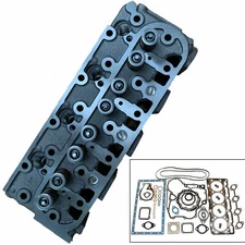 Complete Cylinder Head with Valves Spring+Full Gasket Kit Fit For Kubota V1505