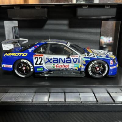 AUTOart 1/18 XANAVI HIROTO GTR (R34) Not on display | eBay