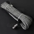 Synthetic Winch Rope 10mm x 30M ( 100' ) recovery Cable 4WD 4X4 replacement