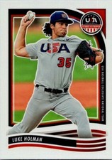2024 Panini Stars and Stripes - Luke Holman #8 (RC)