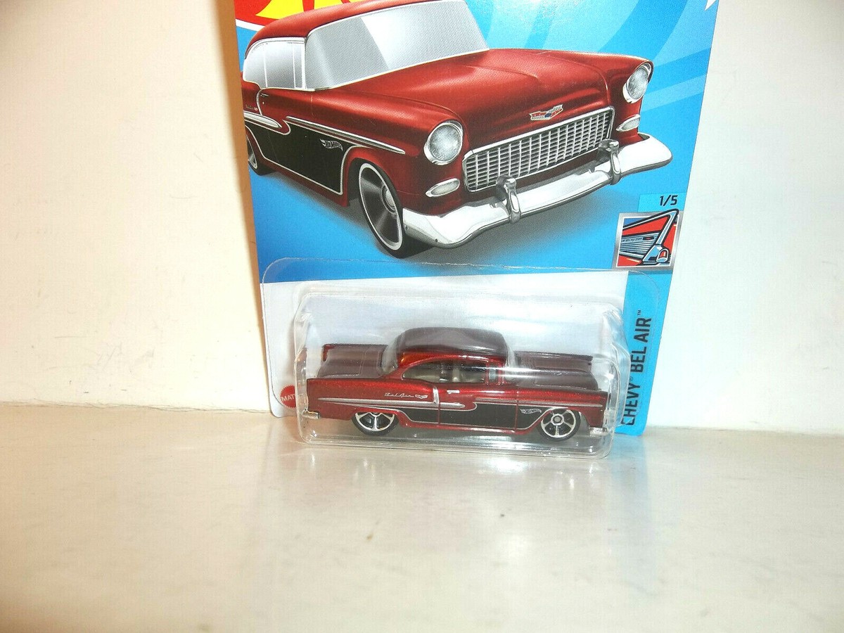 2022 HOT WHEELS 1:64 HW CHEVY BEL AIR 1/5 RED '55 CHEVY 20