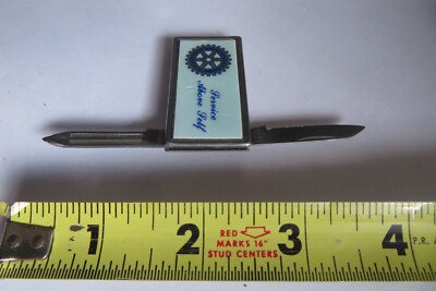 VINTAGE Barlow® B60 Knife Money Clip *VIDEO* Rotary Club