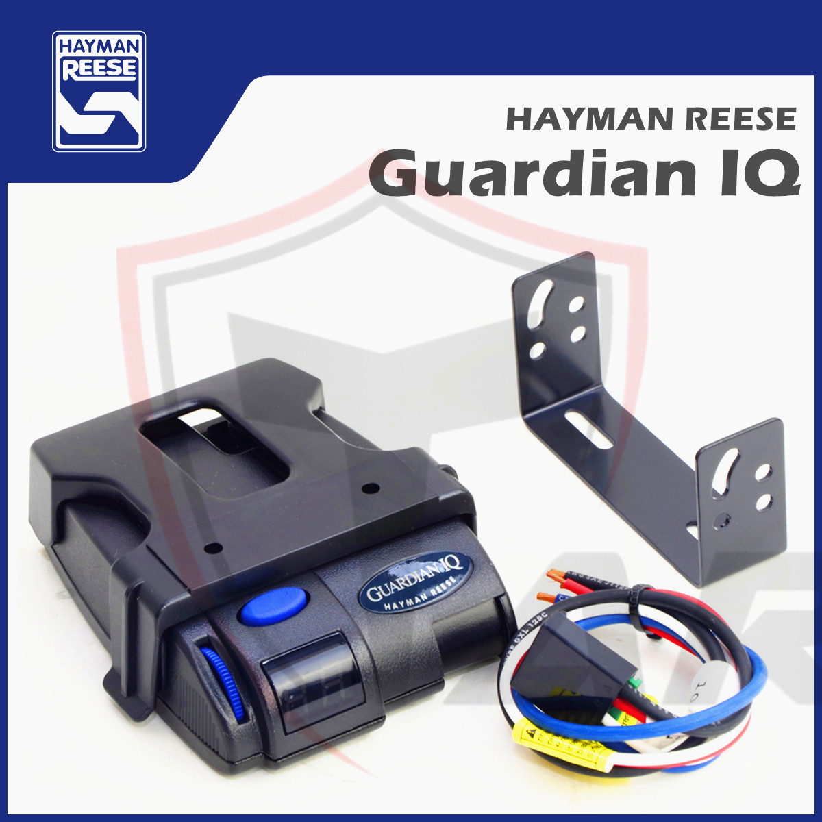 HAYMAN REESE ELECTRIC TRAILER BRAKE CONTROLLER WITH WIRING KIT HARNESS