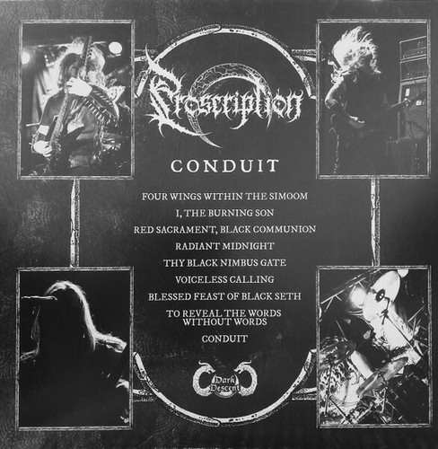 Proscription - Conduit 2022 LP, Album, Ltd, Cle Dark Descent Records DDR242LP Ne - Imagen 2 de 5