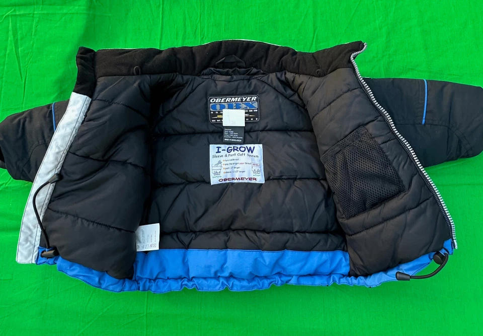 Chaqueta de esquí de snowboard vintage Obermeyer OBX I-Grow preescolar talla 2. Foto 4 de 4