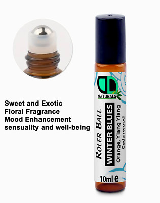 Winter Blues Blend Ätherisches Öl Roller Ball 10ml Pulspunkt Rolle Aromatherapie