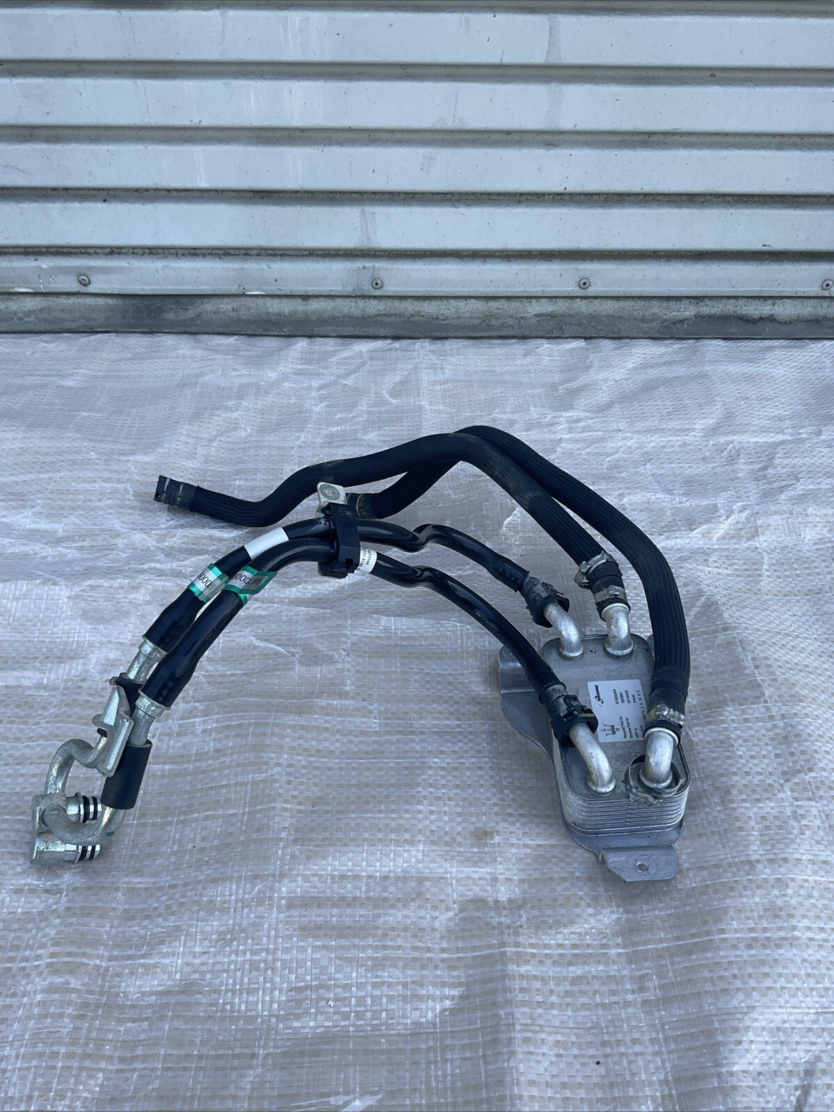 14-17 MASERATI Quattroporte 3.0L TRANSMISSION OIL COOLER HEAT EXCHANGER OEM.