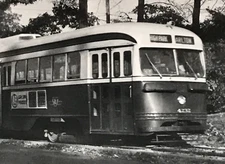 Toronto Transit Commission TTC #4232 High Park Carlton Streetcar Trolley Photo