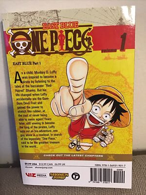 One Piece East Blue Volume 1 Manga Paperback by Eiichiro Oda | eBay