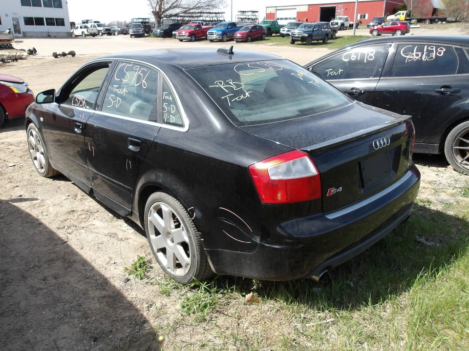 Used Rear Left Door fits: 2005  Audi s4 thru VIN 400000 Sdn Rear Left Grade - Image 4 of 4