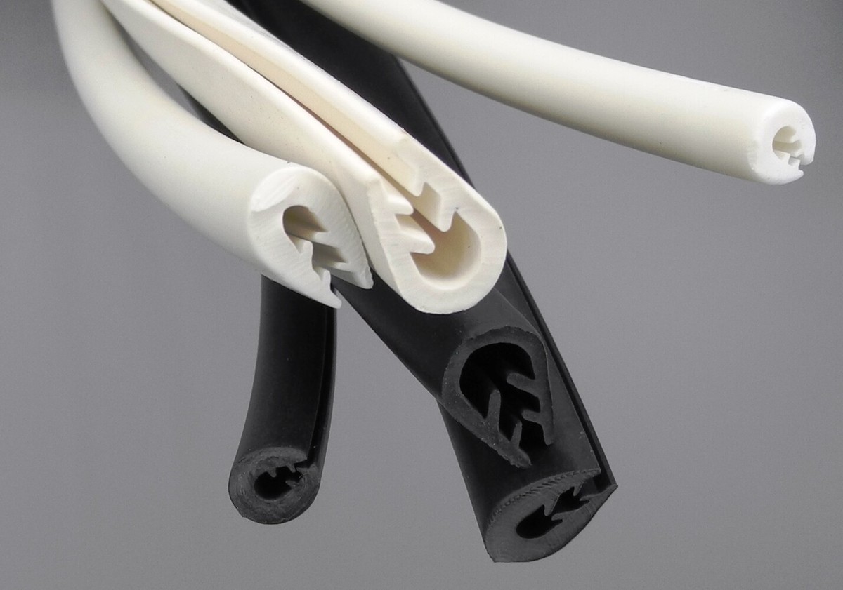 QUARKZMAN Gummikantenschutz – 5 M U-Profil Für 10 Mm Kanten, Flexibles Dichtungsband Für Bleche, Maschinen & Türen (schwarz)