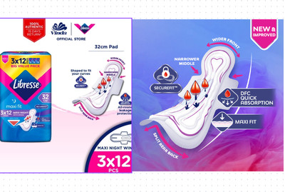 Libresse Maxi Night Wings 32cm (3x12s)