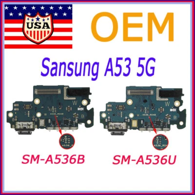 USB Charging Port Board Connector Dock For Samsung Galaxy A53 5G SM-A536U/A536B