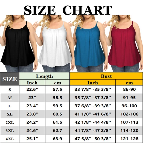 TANK TOP Womens Stretch Long Workout Fitness Sport Yoga Built in Bra Basic Top - Picture 37 of 61