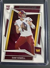 2022 Panini Rookies & Stars Sam Howell rookie card base #105. rookie card picture