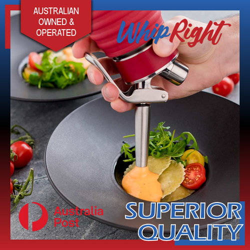 3.3L CREAM CHARGER WHIPRIGHT TITAN 2,048G PURE N2O (1 X TANK) WHIPPED