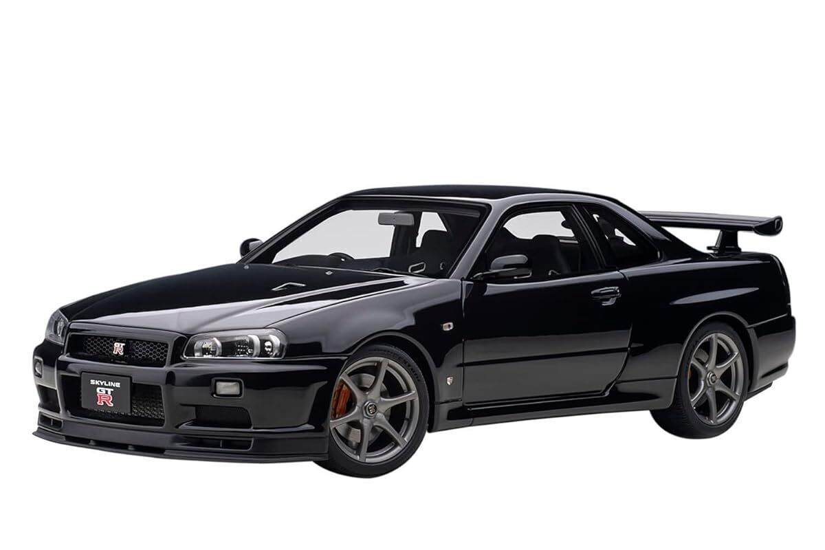 AUTOart 1/18 Nissan Skyline GT-R (R34) V Spec II Black Pearl AUTOart 1/18 Nissan Skyline GT-R (R34) V Spec II Black Pearl