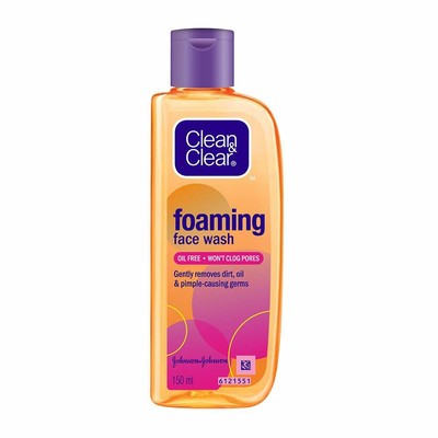 clean and clear face wash pimple clearing