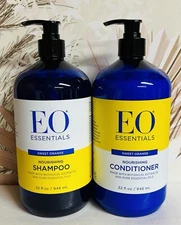 EO Essentials ~ Sweet Orange Nourishing Shampoo & Conditioner 32 fl oz Each