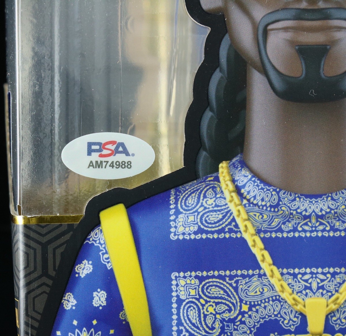 Snoop Dogg Signed Gold Funko Premium Vinyl Figure Limited