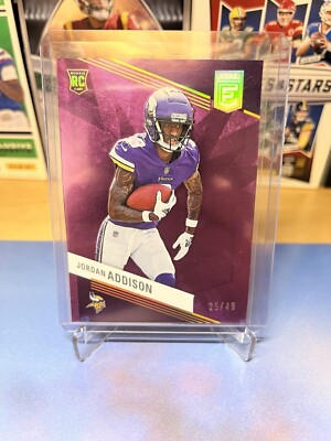 2023 Donruss Elite Football Jordan Addison RC /49 
