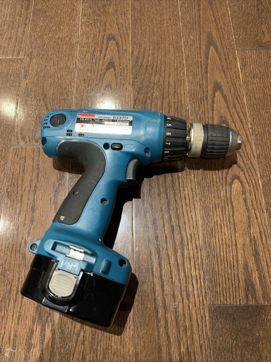 Makita 6337D Cordless Drill/Driver Keyless Chuck Works Good