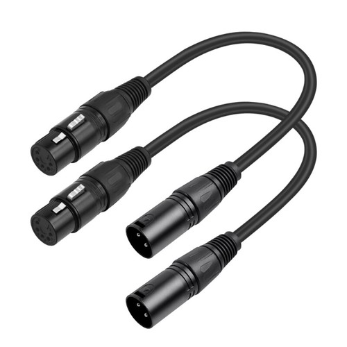 Professional 3 Pin Male to 5 Pin Female DMX512 Adapter Cable for Stage Lighting - Afbeelding 7 van 8