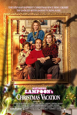 1989 National Lampoons Christmas Vacation Movie Poster 11X17 Clark Griswold   