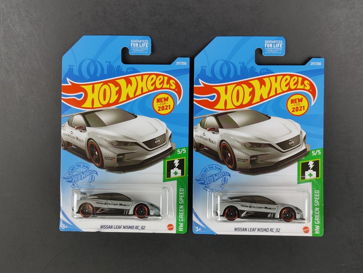 2x Lot Nissan Leaf Nismo RC_02 217/250 HW Green Speed 5/5 Hot