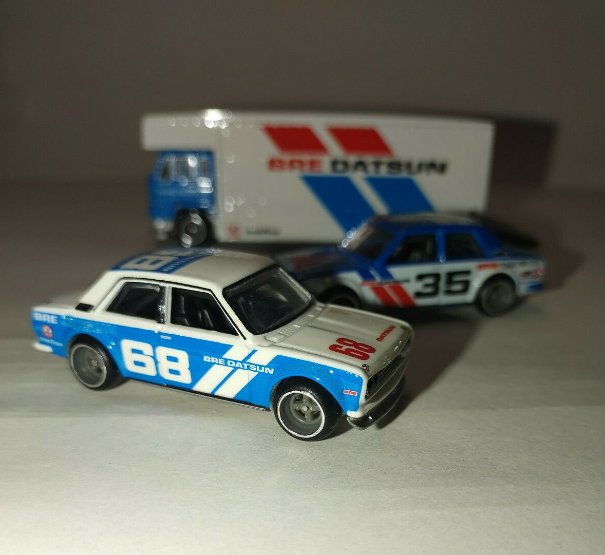 Hot Wheels Datsun 510 BRE Race Team, Deluxe Original