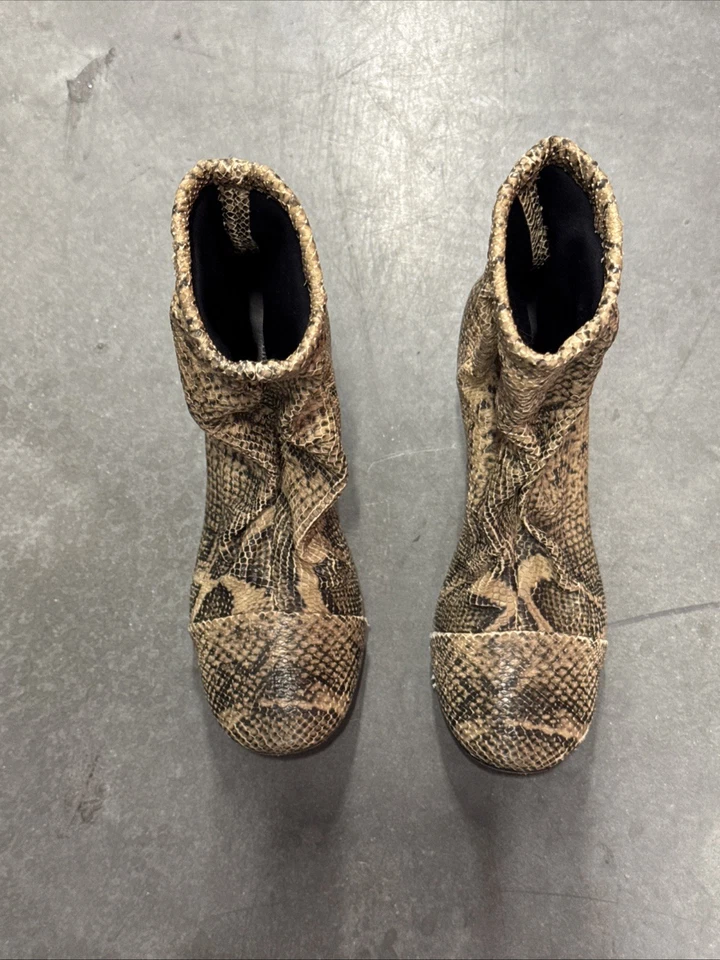 Isabel Marant Botines Piel de Serpiente Genuina Talla 35 Foto 3 de 4