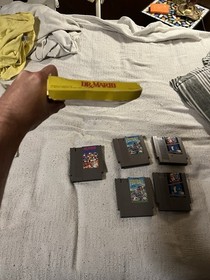 Giochi Nintendo NES Dr Mario con scatola originale e 2 Mario/caccia all'anatra e calcio