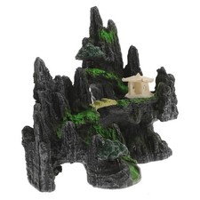Household Rockery Statue Resin Aquarium Decor Desktop Decorative