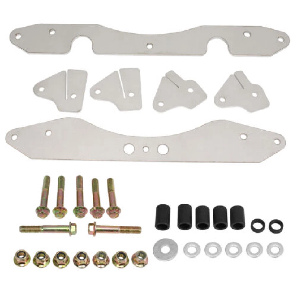 2" Full Suspension Lift Kit For Polaris RZR 900 Trail 50" XC 55" 2015-22 Silver - Image 4 of 4