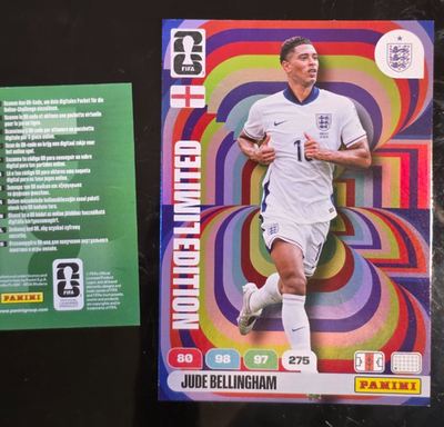 Panini Adrenalyn FIFA World CUP 2026 XXL Limited England Jude