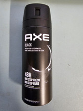 2 PACK Axe Black Deodorant Body Spray for Men, 150ml
