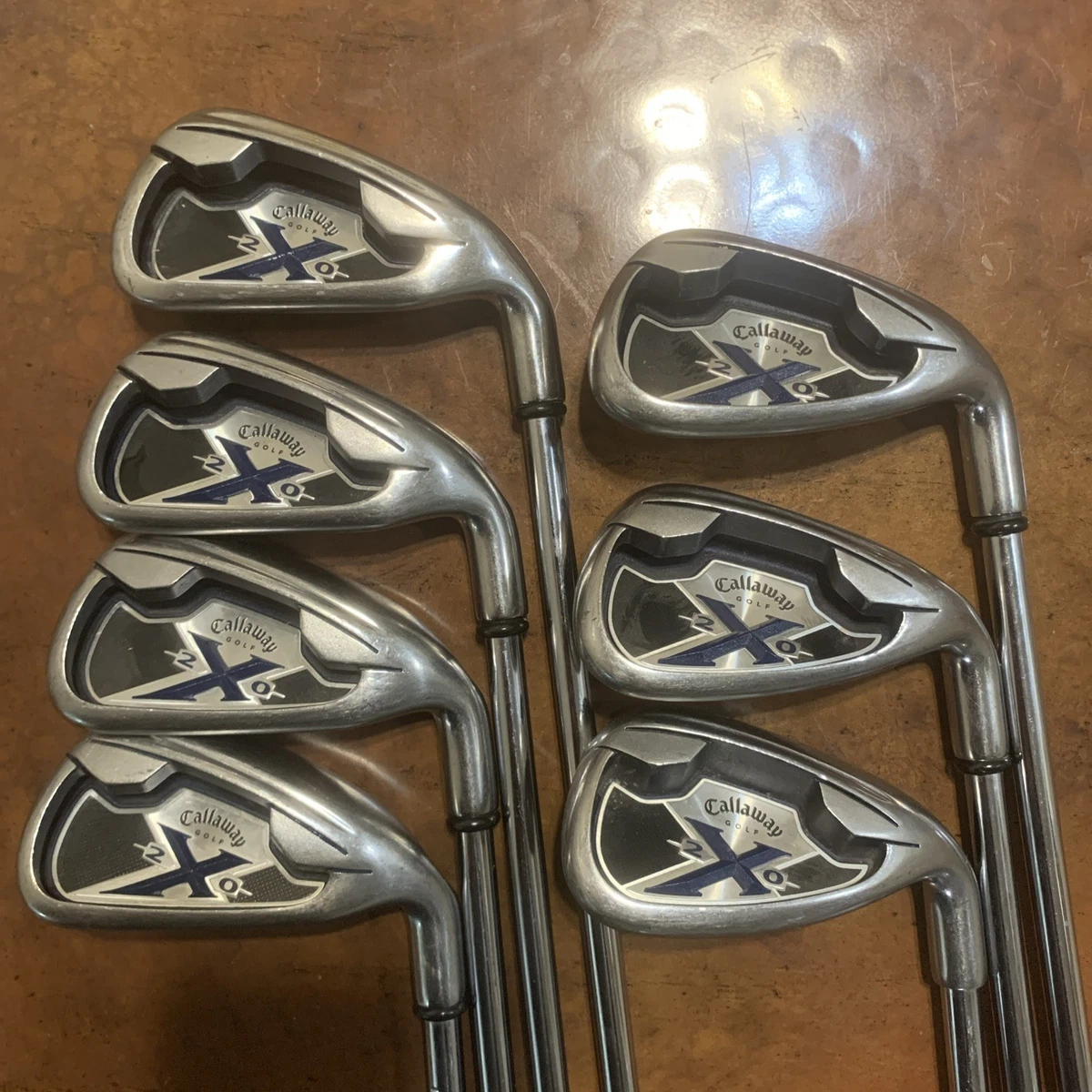 Set De Fers Callaway 20 X 20 (USA) - Flex R (Regular) Pour Droitier - Occasion En Bon état