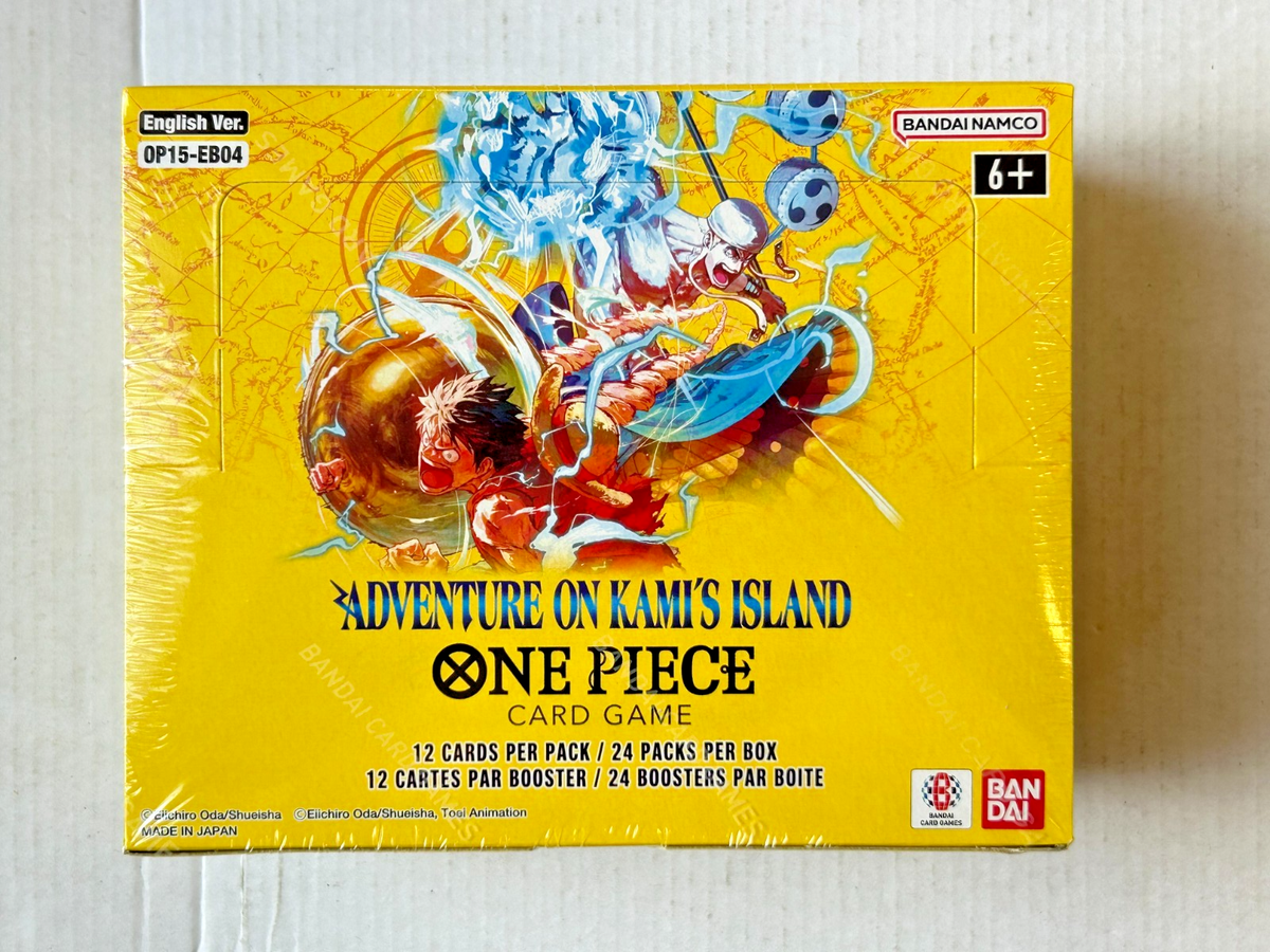 ワンピースカードBOX PSAセット One Piece OP15 Adventure on Kami's Island Booster Box Sealed