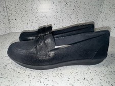 Cloudsteppers by Clarks Loafers Black Women s Size 8