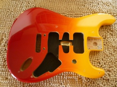 2022 Fender Player Plus Strat Stratocaster Alder Body Tequila Sunrise 2 Point