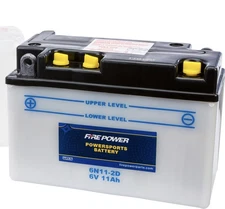 WPS FirePower Battery Yamaha/Honda CV80 Riva 80/C70 Passport/C70M 6N11-2D