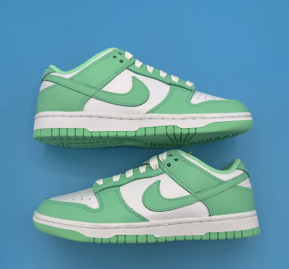 Nike Dunk Low Green Glow W for sale | eBay