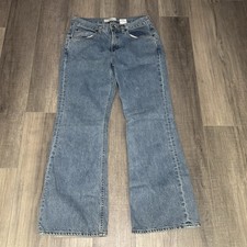 Vintage GAP Women s Flare Ankle Denim Jeans Size 6 30x28 MADE IN USA 90s