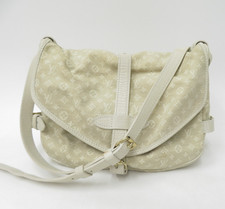 Borsa a tracolla Louis Vuitton Monogram Mini Lin Idylle Saumur 30 F#50224